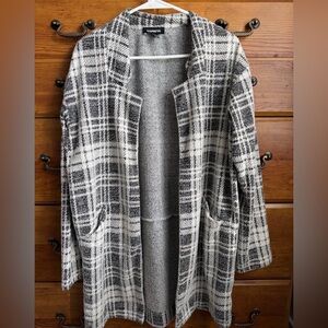 Express plaid Sweater Blazer size S